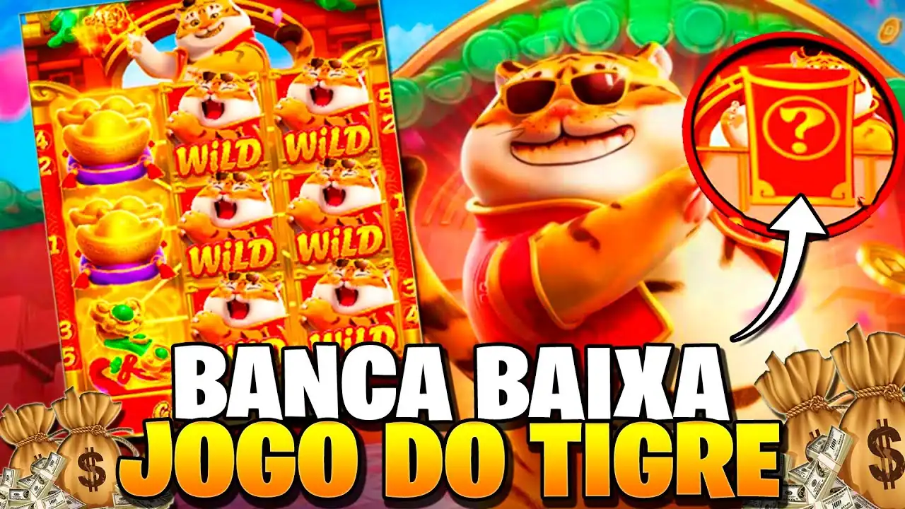 Símbolos Fortune Tiger 55xx - Tigre Dourado e Wild Symbols